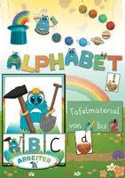 Vorschau - Fördermaterial/Inklusion - Buchstaben-Alonies – Differenziertes Alphabet-Lernmaterial - Deckblatt
