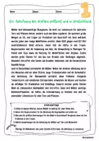 Vorschau - Arbeitsblätter - Arbeitsblätter und Hefteinträge Stoffkreislauf und Boden - Deckblatt