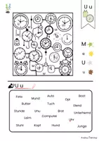 Vorschau - Arbeitsblätter - Buchstabenpaket - Vokale (A, E, I, O, U) - Seite 3