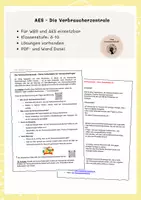 Vorschau - Arbeitsblätter - Die Verbraucherzentrale - Verbraucherschutz - Deckblatt
