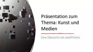 Vorschau - Präsentationen/Tafelbilder - Ausstellungskonzepte im Museum - Unterrichtsreihe SEK II - Deckblatt