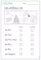 Vorschau - Arbeitsblätter - Buchstabe/Laut - X/x (1.Klasse) - Seite 2