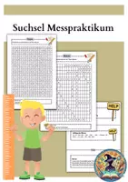 Vorschau - Arbeitsblätter - Suchsel Messen - Deckblatt