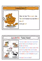 Vorschau - Aufgabenkarten - Lesekrimis - Lesemotivation - Genaues Lesen - Seite 2