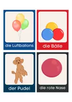 Vorschau - Spiele - Dativ/Wortschatz spielerisch üben (Fasching/Karneval) - Seite 3