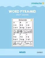 Vista previa - Hojas de trabajo - Word pyramid short sounds - página 1