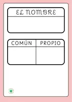 Vista previa - Hojas de trabajo - 🔠 ¡Aprendemos sobre los sustantivos! 📚🎲 - página 1