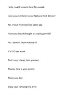 Vorschau - Stundenentwürfe - U-Stunde Dialog Englisch inkl. Audio (At the National Park) - Seite 3