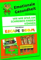 Vorschau - Interaktives Material - ESCAPE ROOM - Wie wir Spaß am Schreiben finden können - Deckblatt