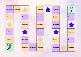 Vista previa - Tarjetas / Manipulativos - Juego de mesa de sinónimos y antónimos - página 3
