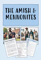 Vorschau - Arbeitsblätter - THE AMISH AND MENNONITES - Deckblatt