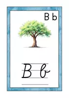 Vorschau - Merkblätter - Buchstabenaushänge mit Anlautbildern – Fibelschrift & Vereinfachte Ausgangsschrift für die Grundschule - Seite 2