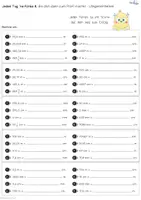 Vorschau - Arbeitsblätter - Längeneinheiten umrechnen üben – km, m, cm, mm | Mathe Arbeitsblätter Klasse 3–4 - Flinke 8 - Seite 3