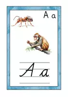 Vorschau - Merkblätter - Buchstabenaushänge Grundschrift und Schulausgangsschrift - Seite 1