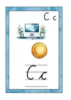Vorschau - Merkblätter - Buchstabenaushänge Grundschrift und Schulausgangsschrift - Seite 3