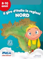 anteprima - Materiale di supporto/inclusione - IL GIRO D'ITALIA LE REGIONI D'ITALIA libro con canzoni - Pagina di copertina