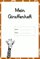 Vorschau - Arbeitsblätter - Themenheft/Selbstlernheft Giraffe ab Klasse 2 - Seite 1