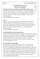 Vorschau - Arbeitsblätter - Die Wahlprogramme - Lesetext mit Fragen für die Grundschule - Seite 1