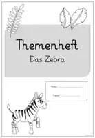 Vorschau - Arbeitsblätter - Themenheft/Selbstlernheft Zebra ab Klasse 2 - Seite 2