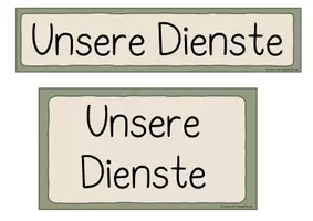 Vorschau - Poster - Otterklasse- Unsere Klassendienste - Seite 1