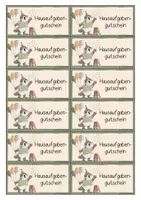 Vorschau - Bildkarten - Otterklasse- Hausaufgaben-Gutschein - Seite 1
