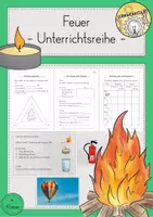 Vorschau - Stundenentwürfe - Feuer Brandschutz Unterrichtsreihe - Deckblatt