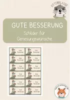 Vorschau - Poster - Otterklasse- Gute Besserung Kärtchen - Deckblatt