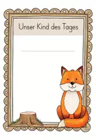 Vorschau - Poster - Classroom-Management: Kind bzw. Fuchs des Tages (Klasse 1-4) - Seite 2