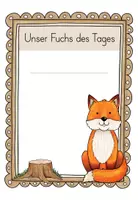 Vorschau - Poster - Classroom-Management: Kind bzw. Fuchs des Tages (Klasse 1-4) - Seite 3