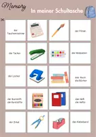 Vorschau - Spiele - Im Klassenzimmer/Schule - Wortschatz - Seite 2