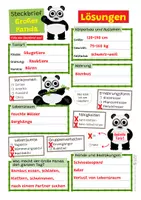 Vorschau - Arbeitsblätter - Großer Panda - Arbeitsblatt mit Steckbrief - Seite 3