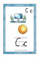 Vorschau - Merkblätter - Buchstabenaushänge Fibelschrift und Schulausgangsschrift - Seite 3