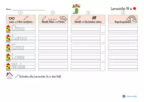 Vorschau - Arbeitsblätter - 1. Klasse: Lernwörtertraining zum Lehrwerk KARIBU - Seite 2