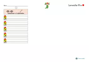 Vorschau - Arbeitsblätter - 1. Klasse: Lernwörtertraining zum Lehrwerk KARIBU - Seite 3
