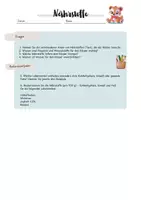 Vorschau - Arbeitsblätter - Nährstoffe im Überblick - ARBEITSBLATT + Lösung - Seite 3