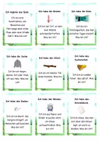 Vorschau - Spiele - Lesespiel Wörter mit ck - Deckblatt
