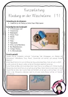 Vorschau - Stundenentwürfe - KUNST Frühling: Kleidung an der Wäscheleine - Seite 3