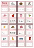 Vorschau - Spiele - Lesespiel Klasse 1: "Ich suche, wer hat?" Leselehrgang Löwenzahn Buchstabe G - Seite 1