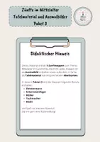 Vorschau - Mal- und Bastelvorlagen - Zünftwappen - Tafelmaterial und Ausmalbilder - Paket 3 - Seite 1