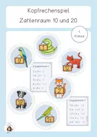 Vorschau - Spiele - Materialpaket Zahlenraum 10 Freiarbeit - Seite 1