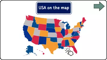 Vorschau - Präsentationen/Tafelbilder - Welcome to the USA! Präsentation mit Lesetexten - Seite 2