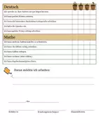 Vorschau - Lehrpläne/Lehrermaterial - Gesprächsprotokoll für die Halbjahresgespräche in Klasse 1 - Seite 2