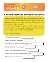 Vista previa - Hojas de trabajo - 3P ENGLISH T5 PLACES, PAST SIMPLE REGULAR VERBS - página 3