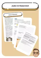 Vorschau - Arbeitsblätter - Juden im (Deutschen) Kaiserreich - Deckblatt