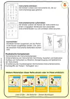 Vorschau - Mal- und Bastelvorlagen - Streichinstrumente - Tafelkarten, Arbeitsblätter, Ausmalbilder - Orchester - Instrumente - Seite 2