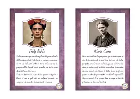Vista previa - Tarjetas / Manipulativos - Dones que han fet història - página 2