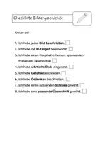 Vorschau - Arbeitsblätter - Bildergeschichte: Verschlafen - Seite 1