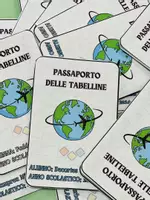 anteprima - Esercizi - IL PASSAPORTO DELLE TABELLINE - Pagina di copertina