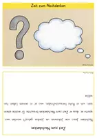 Vorschau - Fördermaterial/Inklusion - Die Versuchung Jesu in der Wüste ERZÄHLKARTEN Grundschule - Seite 1