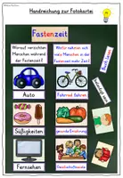 Vorschau - Fördermaterial/Inklusion - Fastenzeit Religion Bildkartei / Gewohnheiten überdenken - Seite 3